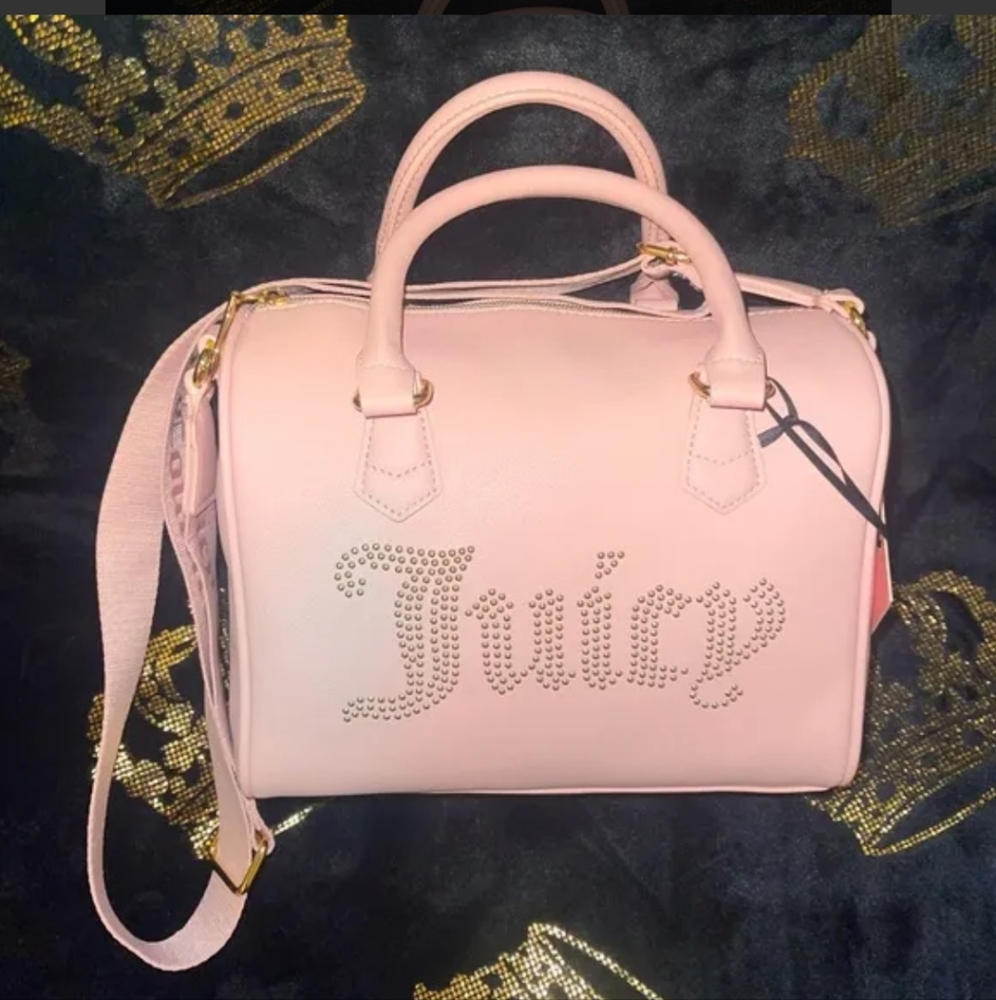 Juicy Couture 🩷 Pink Diamond Obsession Satchel ✨✨💎 NWT